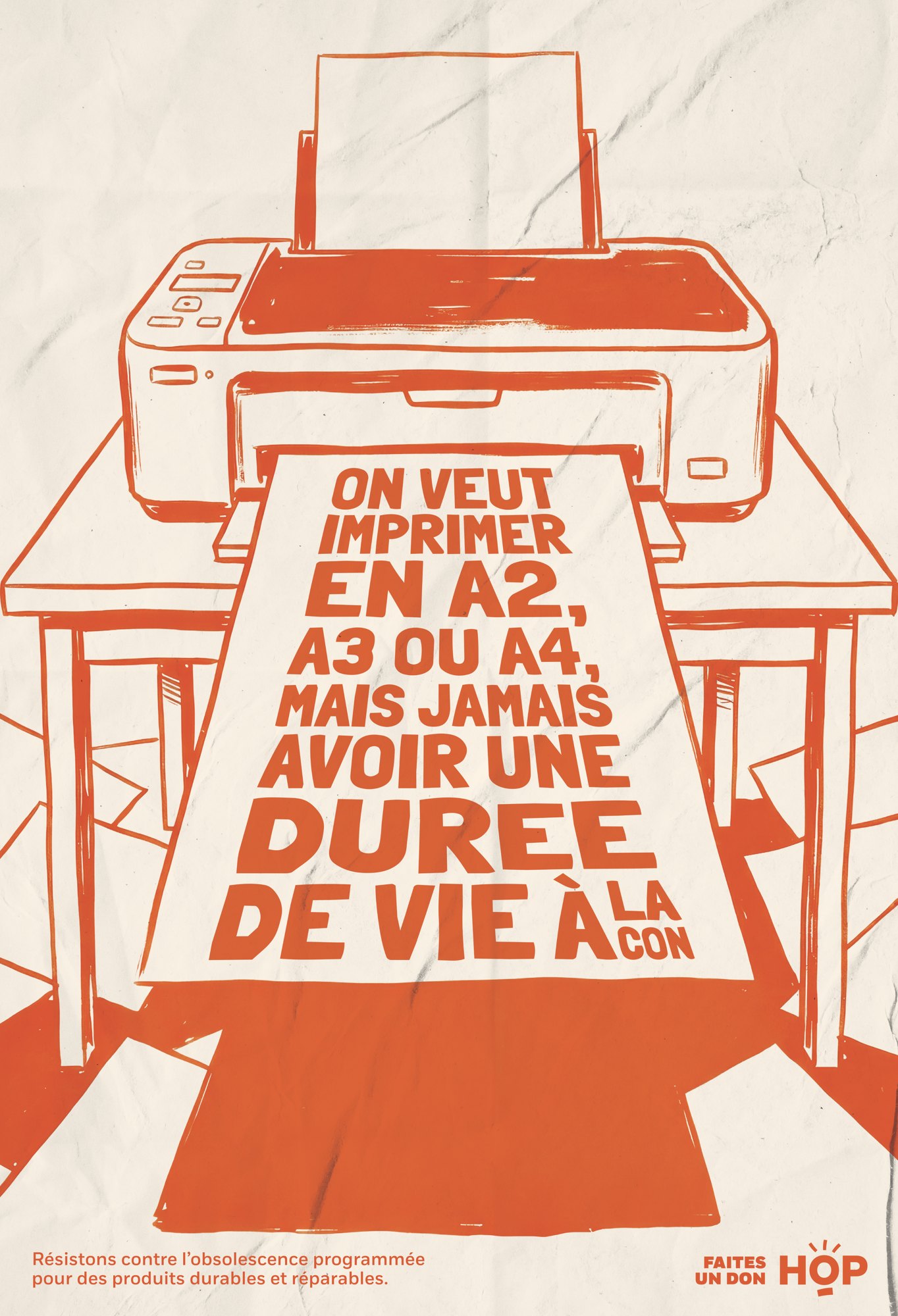 Halte à l’obsolescence programmée — création