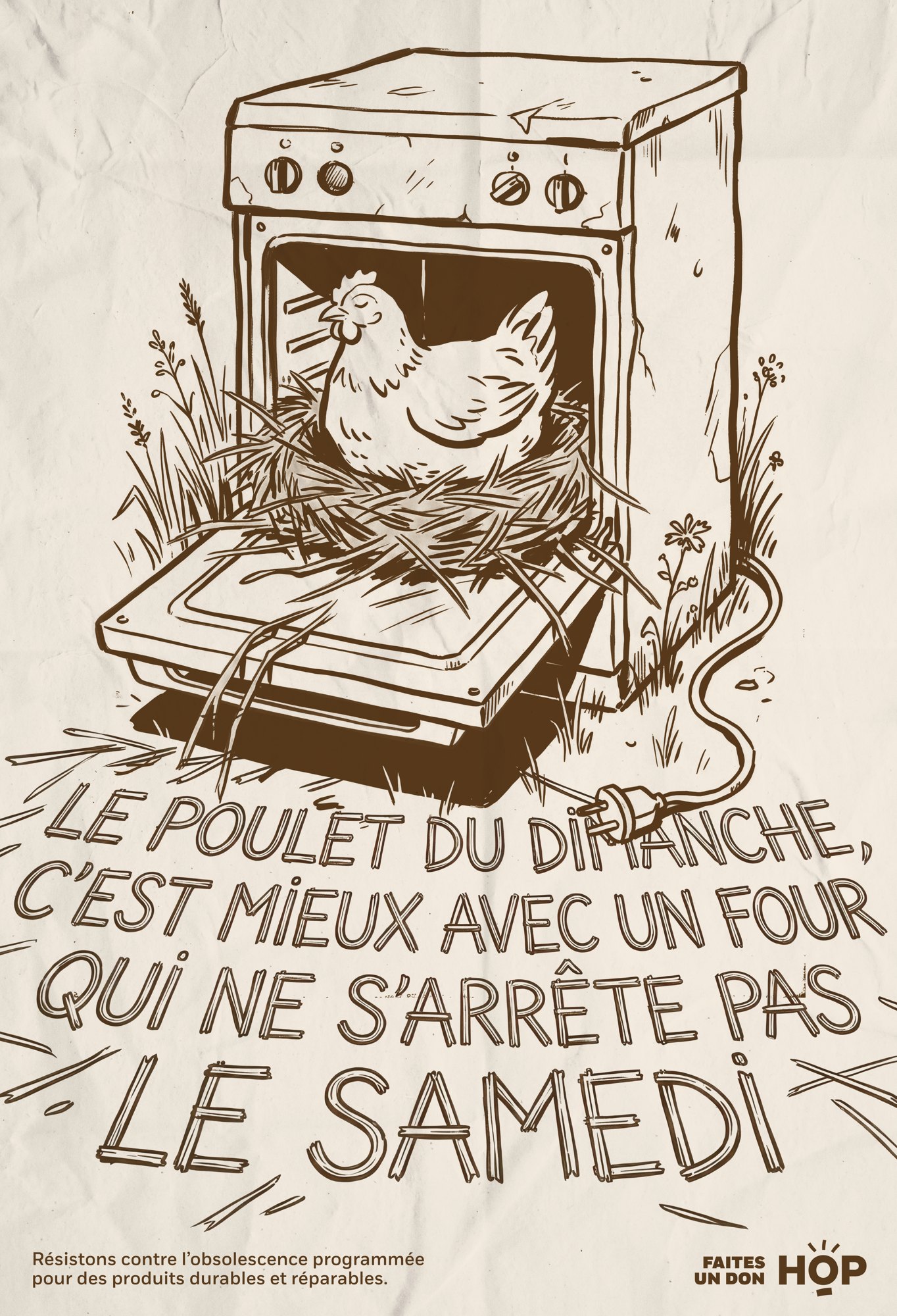 Halte à l’obsolescence programmée — création