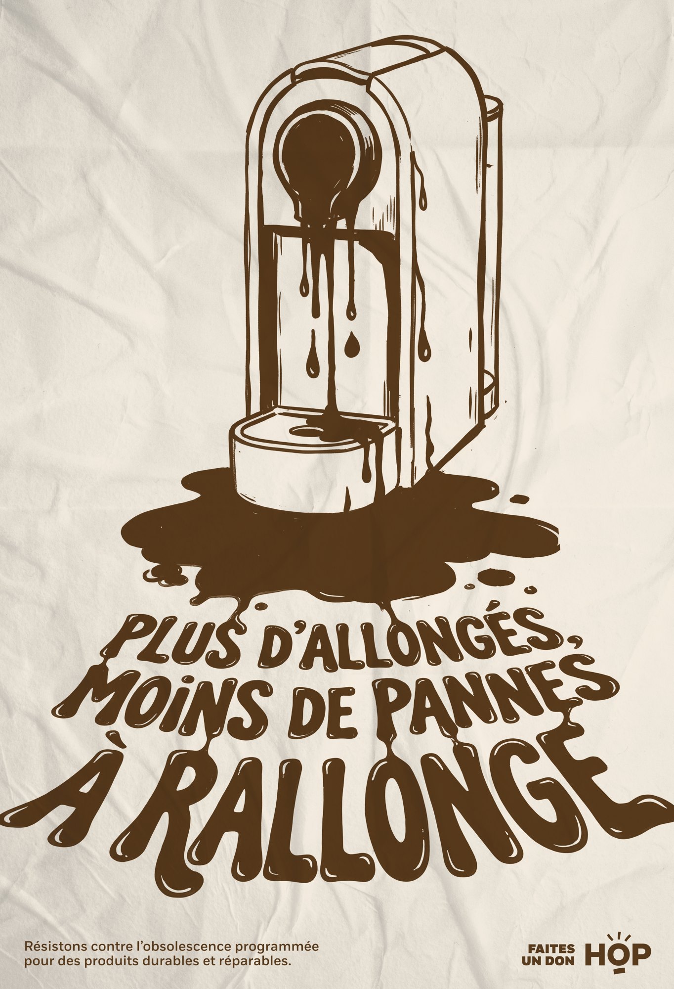 Halte à l’obsolescence programmée — création